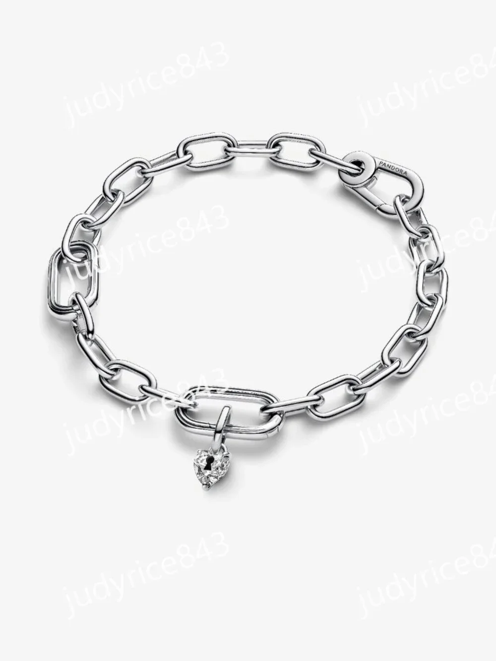Pandora Keyhole Heart Mini Dangle Charm